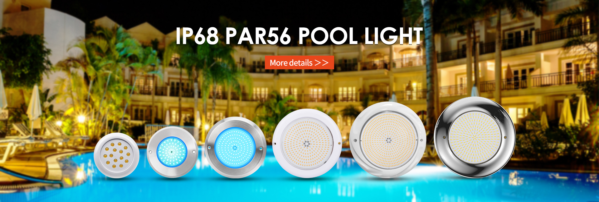 کیفیت چراغ نقطه ای LED زیر آب کارخانه