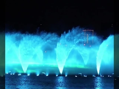 رنگارنگ چشمه LED زیر آب نقطه نور سطح نصب IP68 چراغ LED