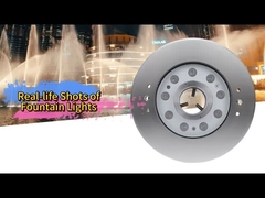 فولاد ضد زنگ فواره نور ضد آب زیر آب چراغ های استخر LED IP68 گرم چراغ لیزر سفید