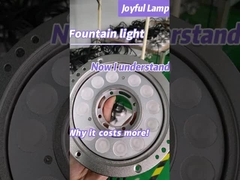 فروش داغ ضد آب IP68 9W 18W 24W 36W RGB چشمه آبشار در فضای باز زیر آب