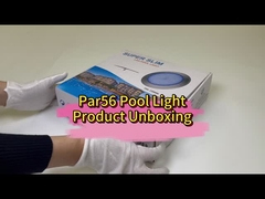 PAR 56 لامپ زیر آب نصب شده روی دیوار IP68 درجه بندی بدن PC برای استخر های شنا