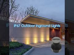 چراغ دفنی LED مدل HE82511، ولتاژ 24 ولت DC، توان 3 وات، دمای رنگ 3000 کلوین، استیل ضد زنگ #316