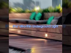 1EC84337 IP67 1W 2W چراغ زیرزمینی LED CE چراغ دفنی برای پارک باغ