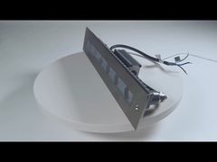 820462 چراغ دفنی LED خطی 12 وات DMX512 پوشش جلویی استیل ضد زنگ توکار