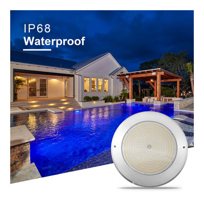 IP68 LED PAR56 Pool Light RGB تغییر رنگ 12VDC AC 35W DIA 280mm SMD2835 432pcs با بسته رنگی