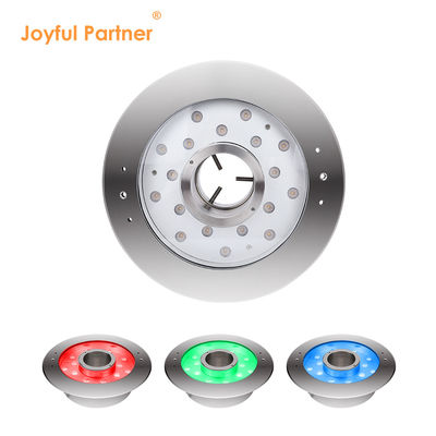 لامپ فواره زیر آب IP68 18W RGB فولاد ضد زنگ 316 برای فواره موسیقی