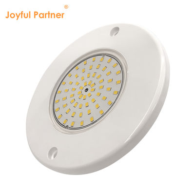 بازتاب دهنده نور استخر پر از رزین 160mm DC12V 10W کاملا پلاستیکی SMD2835 108pcs رنگ RGBW ولتاژ ثابت
