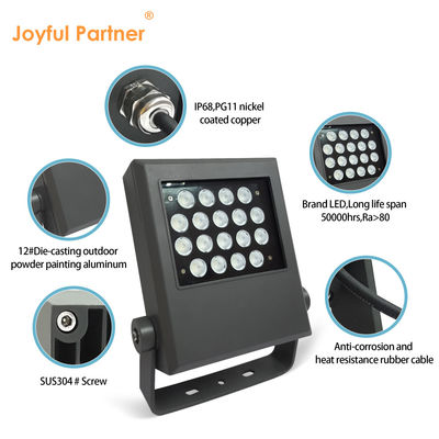 18W 24VDC LED باغ نقطه نور ضد آب در فضای باز درخت نقطه نور