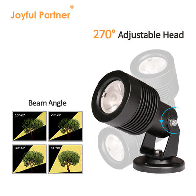زاویه تنظیم شده باغ بالا و پایین نور 6W 10W مربع روشنایی زمین بیرونی