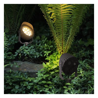 DMX512 رنگارنگ در فضای باز چراغ درخت LED 12W 24W 36W IP65 Rgb چراغ های Spike