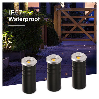DC 24V Mini LED Step Light دفن زیرزمینی چراغ های سطح LED Dimmable IP67