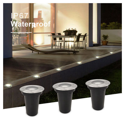 چراغ زیرزمینی LED 6W IP67 12V DC ولتاژ پایین نور زیرزمینی