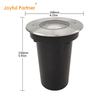 چراغ زیرزمینی LED 6W IP67 12V DC ولتاژ پایین نور زیرزمینی