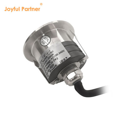 باغ بیرونی مینی روشنایی زیرزمینی ولتاژ بالا 100-240V با راننده خارجی 1W 3W پوشش فولاد ضد زنگ