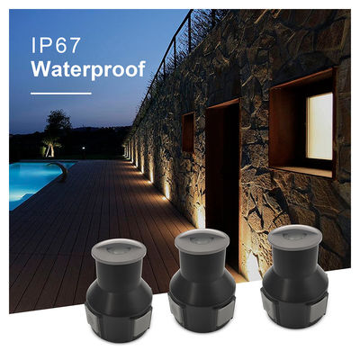 IP67 نورپردازی بیرونی شیشه ای زیرزمینی کم ولتاژ