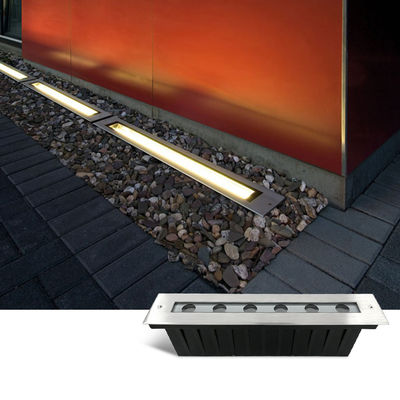 چراغ زیرزمینی LED 2700k - 6500k IP67 خطی چراغ دیواری