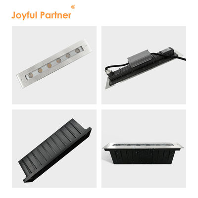 چراغ زیرزمینی LED 2700k - 6500k IP67 خطی چراغ دیواری