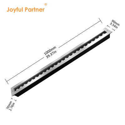 نورپردازی پله های خطی ضد آب IP67 نورپردازی پله های خطی 1000mm LED
