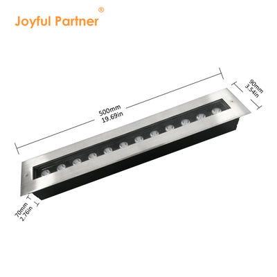 500mm پروژه باغ دفن شده در زیر زمین تا سبک IP67 فولاد ضد زنگ 316