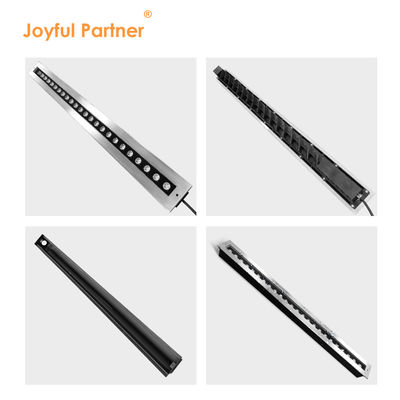 چراغ خطی زیرزمینی LED طول 1 متر 24W 48W IP67 کنترل DMX برای باغ های بیرونی