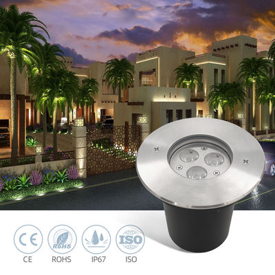 چراغ های زیرزمینی LED پارکینگ 3W 6W 9W COB چراغ های زیرزمینی در فضای باز