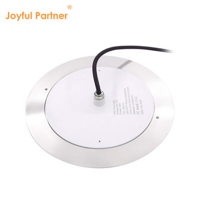 ضد اسید DC7.5mm لاغر DC 12V زاویه پرتو 120 درجه 3000K 316 فولاد ضد زنگ PAR56 تغییر رنگ لامپ استخر