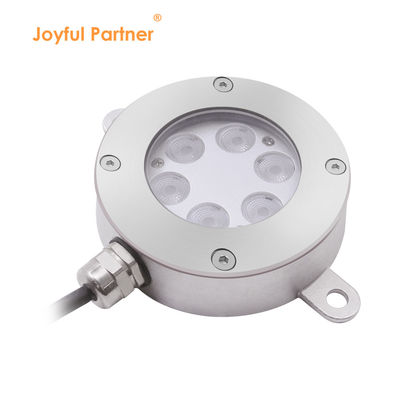 چراغ زیر آب LED 6W RGB IP68 ضد آب چراغ زیر آب 2700k - 6000k