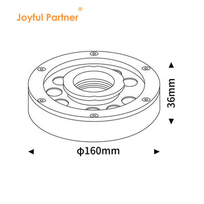 چراغ زیر آب RGB LED SS316 IP68 چراغ های زیر آب LED