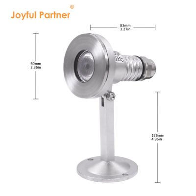 نورهای استخر شنا ضد آب IP68 RGB DMX SS316 LED 12V DC با براکت نصب