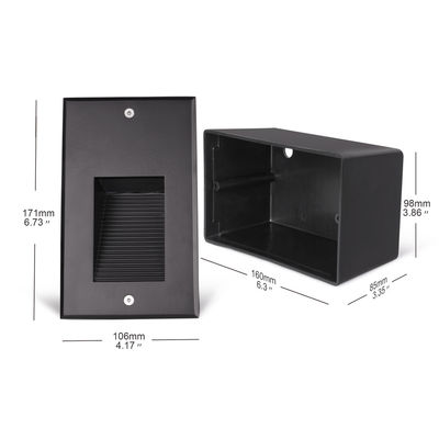 IP65 چراغ های دیواری پله 2W 6W در فضای باز در فضای داخلی چراغ های پله LED