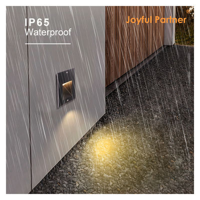 IP65 چراغ های دیواری پله 2W 6W در فضای باز در فضای داخلی چراغ های پله LED