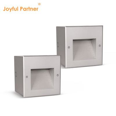 چراغ دیواری توکار LED IP65 ضد آب مربع 12 ولت 220 ولت طراحی سفارشی برای راه پله