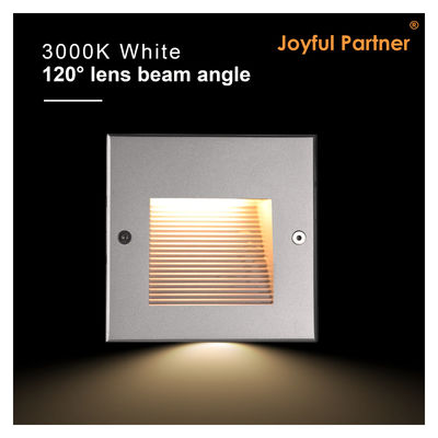 چراغ دیواری توکار LED IP65 ضد آب مربع 12 ولت 220 ولت طراحی سفارشی برای راه پله