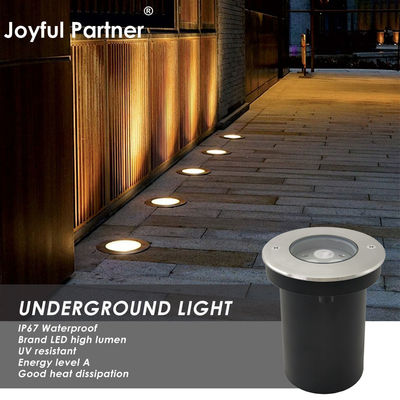 چراغ زیرزمینی LED 3W 6W 9W RGB تغییر رنگ فرورفته نصب شده سطح انرژی A
