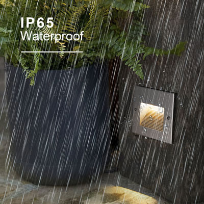 AC100~240V چراغ های پله ای LED 6W COB IP65 120 * 120mm برای راهرو LED دیوار نور گوشه ای