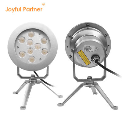 چراغ زیر آب RGBW LED DMX کنترل فولاد ضد زنگ چراغ زیر آب
