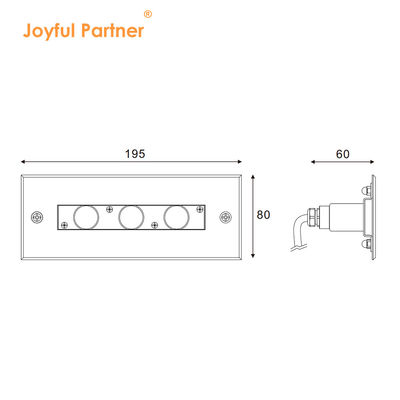 چراغ خطی زیر آب از فولاد ضد زنگ 316L LED چراغ استخر شنا