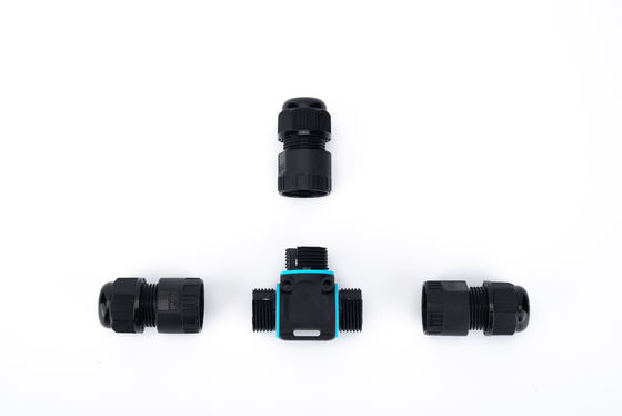 نصب سریع کانکتور دایره ای زنانه پلاستیکی ضد آب IP68 با 2/3 پین، مبدل الکتریکی