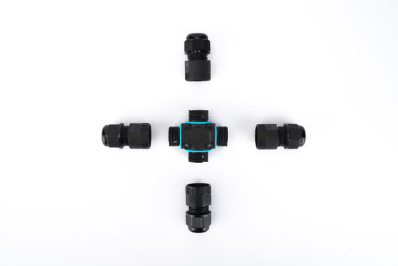 آبپاش در فضای باز IP68 اتصال سریع 4 راه اتصال کابل الکتریکی آسان برای نصب