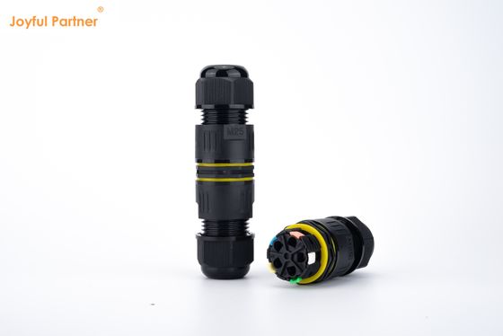 اتصال دهنده کابل سیم 32A 250VAC IP68 ضد آب 2 طرفه 6-12mm DIA