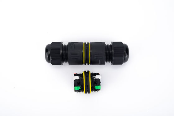 اتصال دهنده کابل سیم 32A 250VAC IP68 ضد آب 2 طرفه 6-12mm DIA
