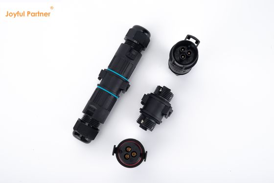 M19 3 پین الکتریکی IP68 اتصال سریع دو طرفه اتصال سیم تمدید بیرونی