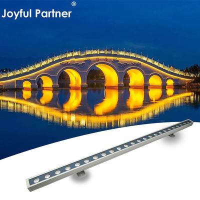 چراغ ماشین لباسشویی دیواری IP65 پوسته آلومینیومی تغییر نور خطی ضد آب dmx 512