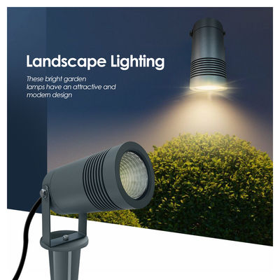IP65 نور منظره LED 10W 2700k 3000k چراغ معماری چراغ باغ با پایه یا شاخه