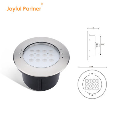فابریک مستقیم IP68 ضد آب فولاد ضد زنگ 316L چراغ های استخر غوطه ور 12W LED زیرزمینی