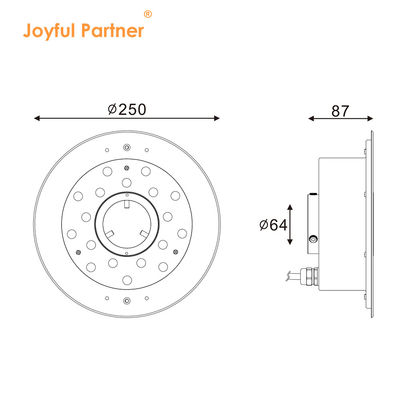 چراغ فواره زیر آب IP68