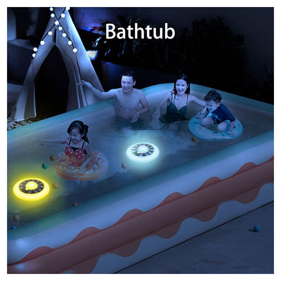RGB Atmosphere نطفه ساز حیاط چمن بیرونی LED خورشیدی شناور نور استخر شنا