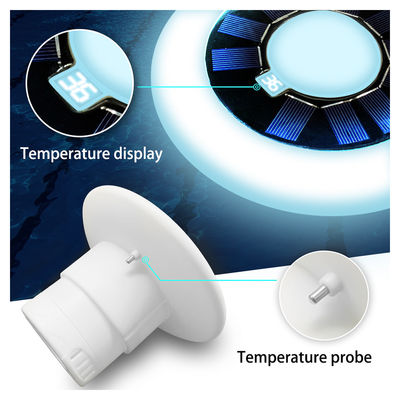 RGB Atmosphere نطفه ساز حیاط چمن بیرونی LED خورشیدی شناور نور استخر شنا