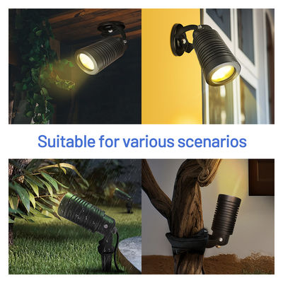 چراغ های مدرن باغ LED Spot Spike Light در فضای باز درخت چشم انداز نور ضد آب LED Spotlights LED Spot
