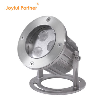 IP68 ضد آب فولاد ضد زنگ 316 3x2W چراغ زیر آب LED برای استخر با پایه نصب
